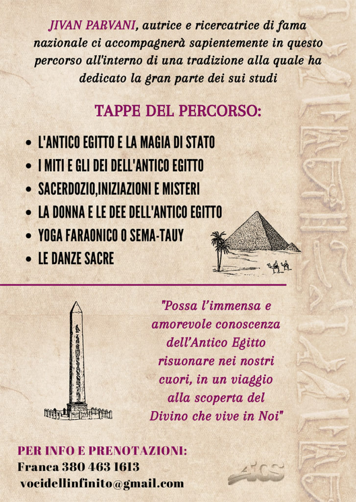 Percorso Iniziatico sull'Antico Egitto