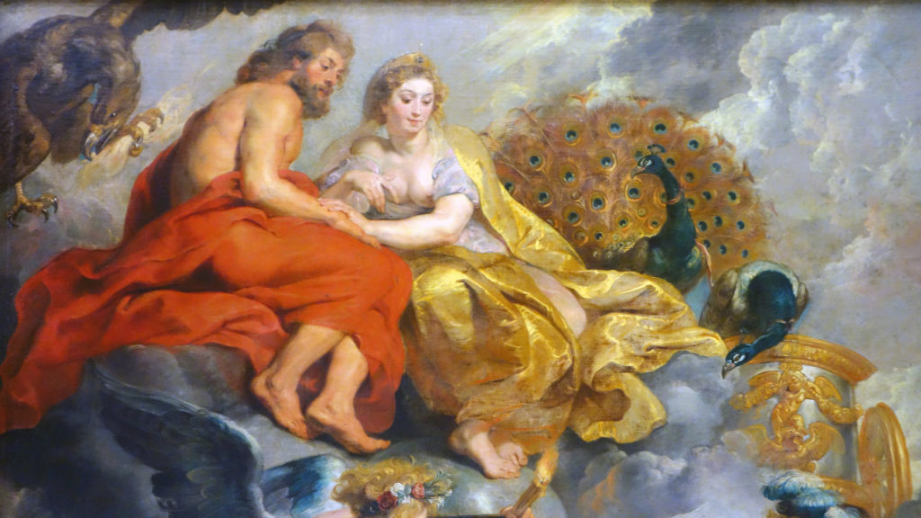 Era e Zeus, i Sovrani dell'Olimpo