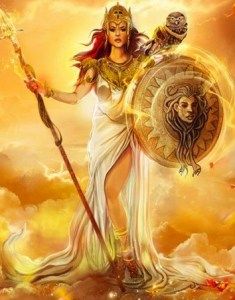 Atena / Neith, Regina delle mitiche Amazzoni